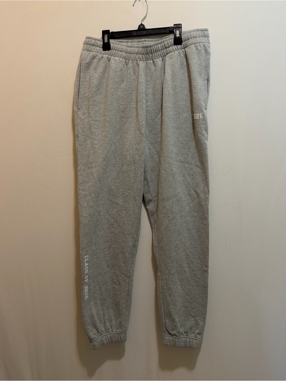 Jostens Classic Grey Men's Jogger Sweatpants - Class of 2026